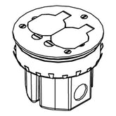 Legrand - Wiremold 861DB Series Wood Floor Box Assembly